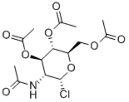 2-Acetamido-3,4,6-tri-O-acetyl-2-deoxy-α-D-glucopyranosyl Chloride